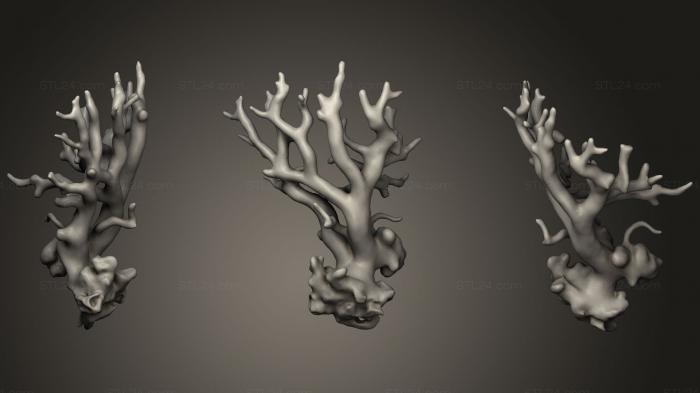 Figurines simple (Corallium Rubrum, STKPR_0291) 3D models for cnc